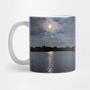 Central Park Sunset Lake Manhattan NYC Mug